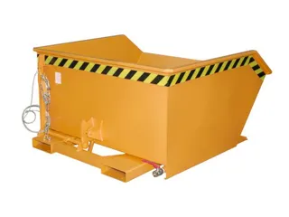 Kiepbak voor spaanders,HxLxB 680x1440x1280mm,0,75m³,draagverm. 1000kg - 1