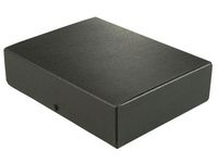 Elba Hardboard Verzamelbox A4 85mm Karton Zwart