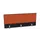 opzetpaneel bureau aanbouw achter B 1400mm CC-zwart BN3012-oranje