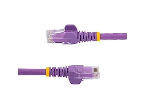 7,5m CAT6 kabel patchkabel snagless RJ45 connectors koper ETL paars