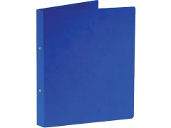 Ringmap A4 Uit Glanskarton 2 Rings O-mech 25mm Blauw