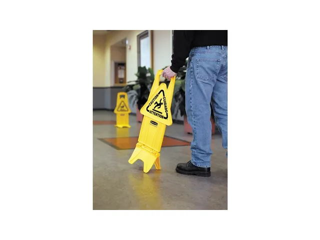 Panneau de sécurité stable, Rubbermaid