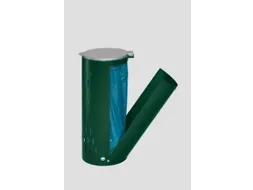 Afvalverzamelaar Groen 120 Liter 850x380x440mm Met Deur