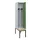 locker met bank,voor scheiding van kleding,HxBxD 2120x400x815mm,1vak