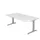 In hoogte verstelbaar bureau,HxBxD 680-850x2000x1000mm,blad wit