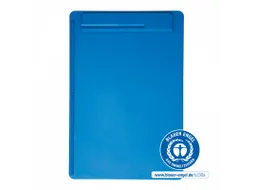 Klembord MAULgo uni recycled A4 staand blauw