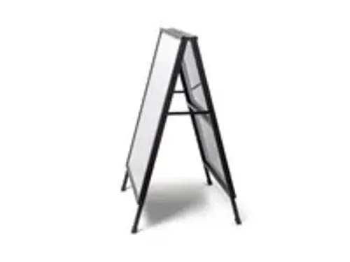 OUTLET Stoepbord Slide-In A1 zwart
