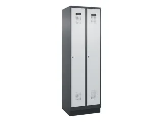 locker voor scheiding van kleding,HxBxD 1950x600x500mm,2vak - 2