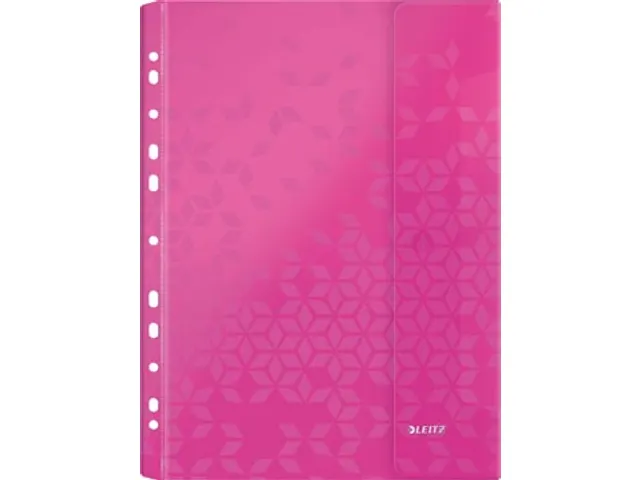 WOW Pochette perforée A4 PP Couleurs assorties
