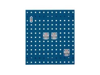 Geperforeerde Plaat Staalplaat Hxb 450x500mm Ral 5010 Gentiaanblauw - 2