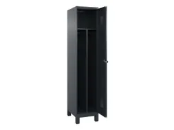 locker voor scheiding van kleding,HxBxD 1950x400x500mm,1vak