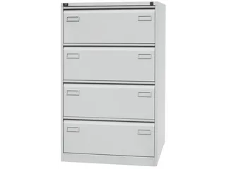 hangmappenkast,HxBxD 1321x800x622mm,4hangmappenframes,twee banen - 3
