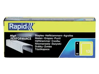Nieten Rapid 13/6 gegalvaniseerd standaard 5000 stuks - 2