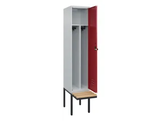 locker voor scheiding van kleding,HxBxD 2120x400x815mm,1vak - 2