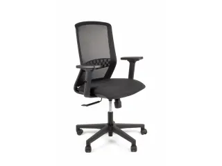 Bureaustoel EN1335 Linea Tekna 01 zwart/zwart met 2D armleuning - 1