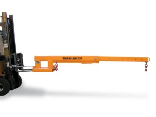 kraanarm,draagverm. 5000kg,HxLxB 525x2200-3655x500mm,arm stijf,staal - 1