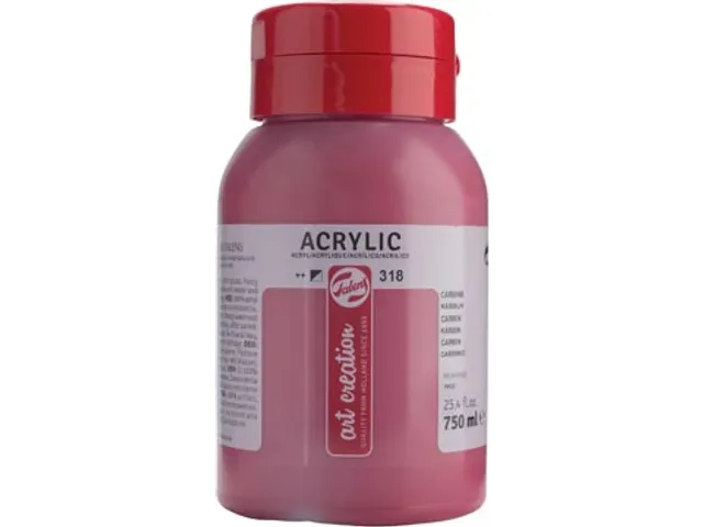 Talens Acrylverf Art Creation Essentials Karmijnrood 750 ml
