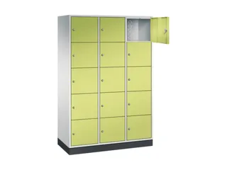 grootvolume-lockersysteem,RAL 7035/RDS1108060,HxBxD 1950x1220x500mm - 1