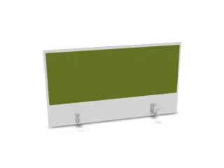 opzetpaneel,v. bureau,aanbouw achter,B 1000mm,Bl-wit,BN7048-groen - 1