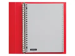 Tabbladen Quantore A4 23-Gaats 1-100 Genummerd Grijs Pp