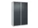 locker voor scheiding van kleding,HxBxD 1850x1200x500mm,4vak