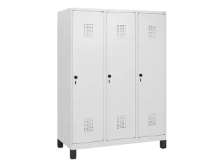 schoollocker,HxBxD 1630x1200x500mm,3vak,vak B 400mm,draaigrendel - 2