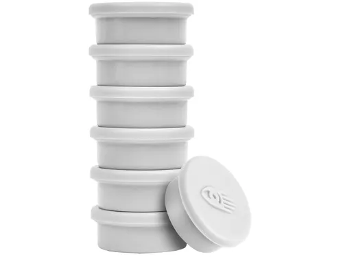 Magneet Legamaster 20mm 250gr wit 8 stuks