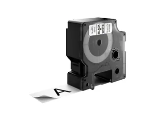 Labeltape Dymo 53713 D1 S720930 24mmx7m zwart op wit - 8