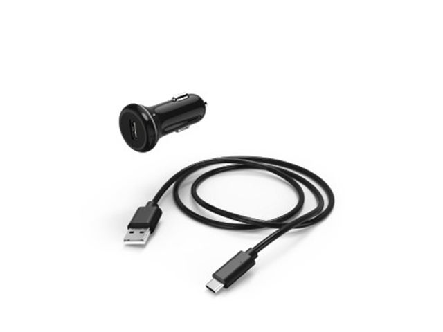 Hama Chargeur pour voiture avec câble USB-C pour Nintendo Switch/Switch  Lite, noir