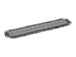 Microfiber Damp42 microvezel vlakmop donkergrijs klittenband 60cm
