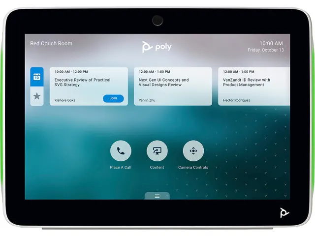 Contrôleur tactile blanc Poly TC10