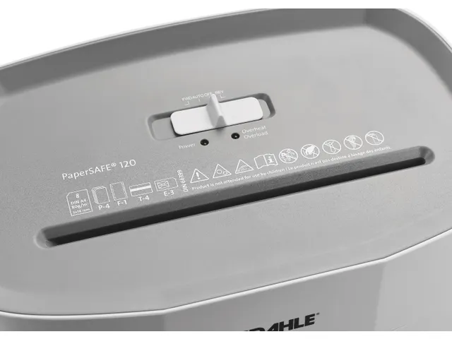 Dahle Papiervernietiger PaperSAFE 120 P-4 snippers 5x18mm 8 vel