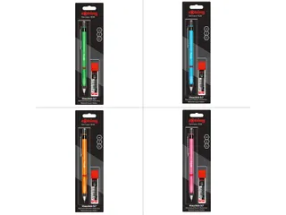 Vulpotlood rOtring Visuclick 2B 0.7mm assorti - 1