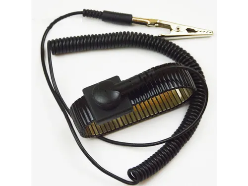 ESD polsband,v. antivermoeidheidsmat,metaal,zwart