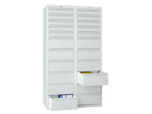 Ladenkast 1800x1000x500mm 10+12 Laden Gewoon Uitschuifbaar Geleiderail