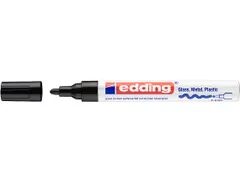 Viltstift Edding 750 Lakmarker Rond 2-4mm Zwart