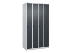 locker,HxBxD 1850x1000x500mm,4vak,vak B 250mm,draaigrendel