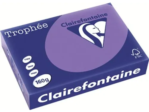 Trophée Intens gekleurd papier A4 160 gram 250 vel violet