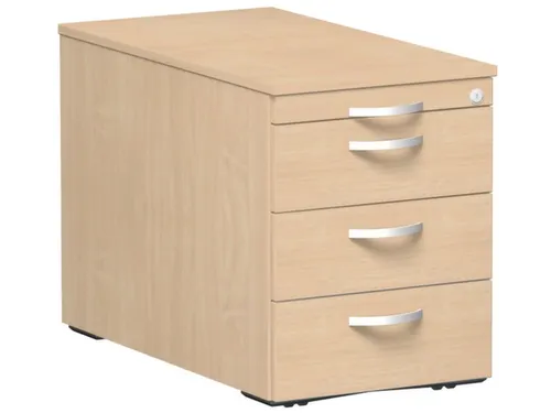 mobiel ladeblok,HxBxD 570x430x800mm,4lade(n),beuken