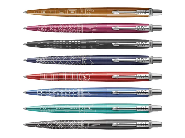 Stylo bille Parker Jotter Edition spéciale Seoul Blue CT Medium