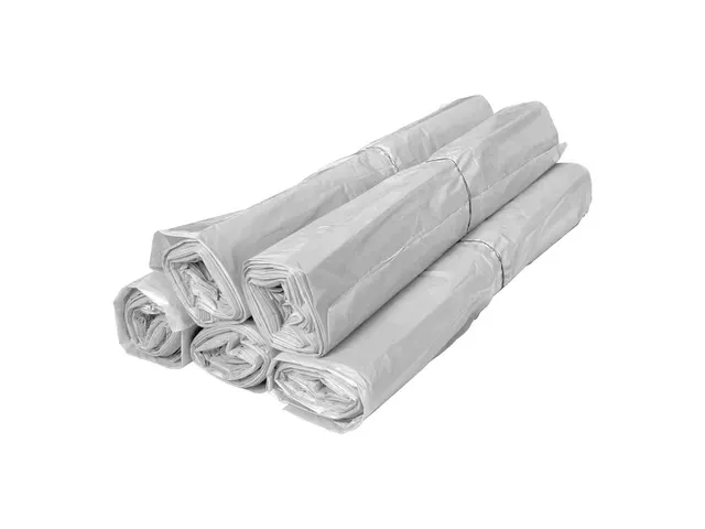 Afvalzak Powersterko 60x70cm Transparant T30 500 Stuks