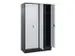 locker voor scheiding van kleding,HxBxD 1950x1200x500mm,4vak