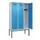 locker,HxBxD 2120x1200x500mm,3vak,vak B 400mm,cil.-slot,voetonderstel