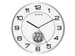 Wandklok Unilux Tempus Ø 30.5cm lichtgrijs/wit
