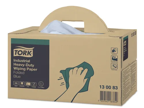 Poetspapier Tork 130083 Advanced 440 Blauw Performance Handy Box