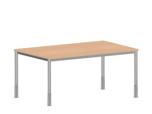 In hoogte verstelbaar bureau,HxBxD 720-840x1600x1000mm,NE-esdoorn