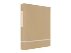 Ringband Oxford Touareg A4 4-rings O-mech 25mm naturel