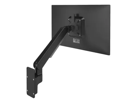 Dataflex Viewprime plus monitorarm voor 1 scherm wandbevestiging Zwart