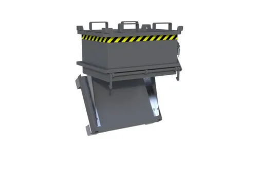mini-bodemklepcontainer,HxLxB 625x600x800mm,0,13m³,inrijbeugel,staal