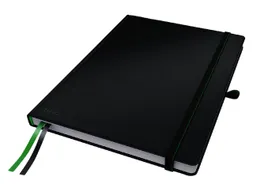 Notitieboek Leitz Complete A6 lijn 160 pagina's 100gr zwart